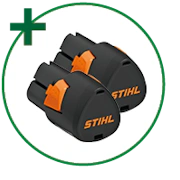HY Stihl Höst AS2 - Dubbla batteri på köpet